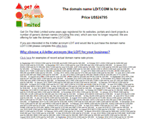 Tablet Screenshot of ldit.com